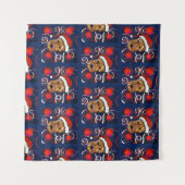 AIREDALE TERRIER WANDTEPPICH (Vorderseite (Horizontal))