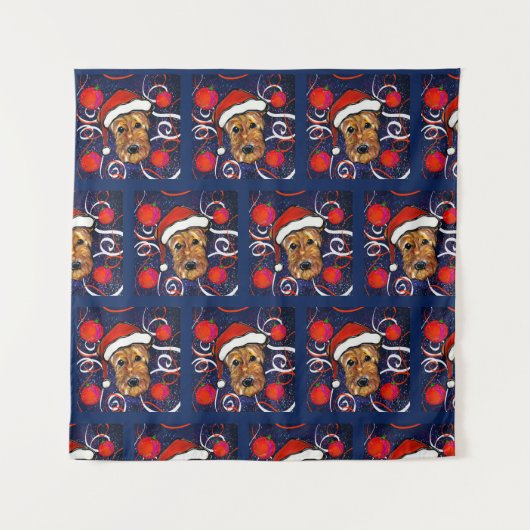 AIREDALE TERRIER WANDTEPPICH (Vorderseite)