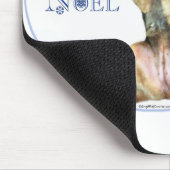 Airedale Terrier Weihnachten Mousepad (Ecke)