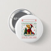 Airedale Terrier Weihnachtsbaum Dekorationen Dog L Button (Vorne & Hinten)