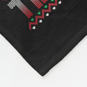 Airedale Terrier Weihnachtsbaum Dekorationen Dog L Fleecedecke (Ecke)