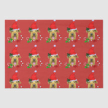 Airedale Terrier Weihnachtsmannmütze Weihnachten
