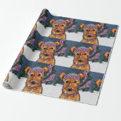 Airedale Terriers Geschenkpapier (Ungerollt)
