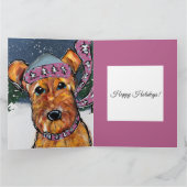 Airedale Terriers Karte (Innenseite)