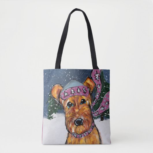 Airedale Terriers Tasche (Vorderseite)