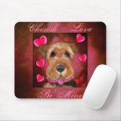 Airedale Valentine Mousepad (Mit Mouse)