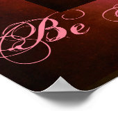 Airedale Valentine Poster (Ecke)