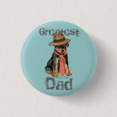 Airedale Vater Button (Vorderseite)