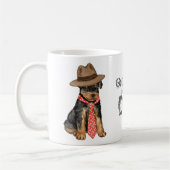 Airedale Vater Kaffeetasse (Links)