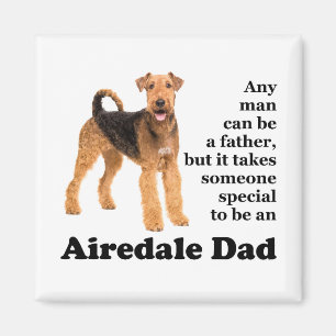 Airedale Vater Magnet
