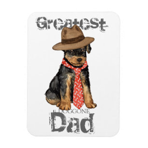 Airedale Vater Magnet
