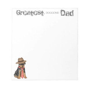 Airedale Vater Notizblock