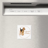 Airedale Vater-Tag Magnet (In Situ (Geschirrspüler))