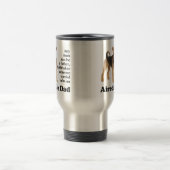 Airedale Vater Travel Mug Reisebecher (Mittel)