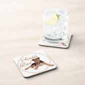 Airedale Vater Untersetzer (Rechte Seite)