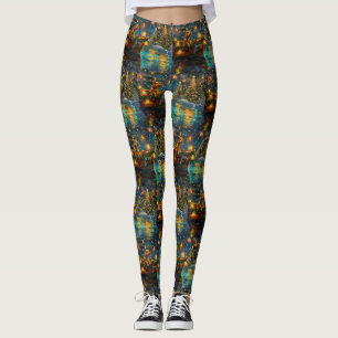 Airedale Weihnachtsfest Reise Leggings
