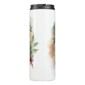 Airedale Weihnachtsfest Thermosbecher (Rückseite)