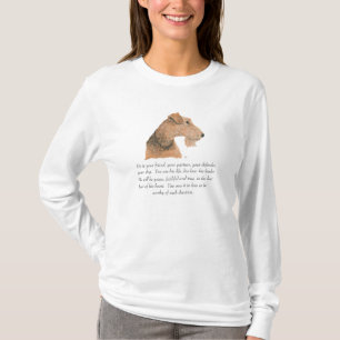 Airedale-, Welsh-, Lakeland Terrier Andenken T-Shirt