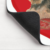 Airedale / Welsh Terrier Valentine Mousepad (Ecke)