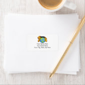 Airedale World Adressaufkleber (Insitu)