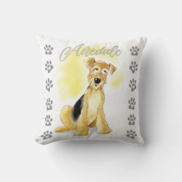 Airedale Wurfkissen Kissen