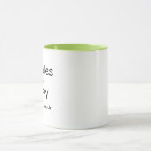 Airedales macht mich glücklich tasse (Zentrum)