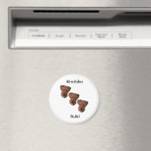 Airedales Regel! Magnet (In Situ (Geschirrspüler))