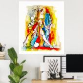 Aires Del Sur Tango Poster (Heimbüro)