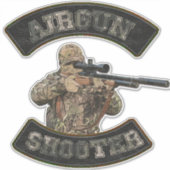 Airgun Shooter Sticker (Vorderseite)