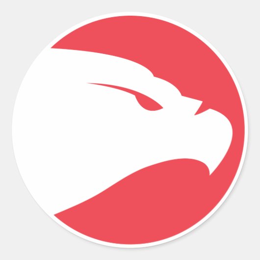 AIRHAWK Logo-Aufkleber Runder Aufkleber (Vorderseite)
