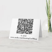 Airial Ballon, der Smilie aufbläst, stellen Karte (Rückseite)