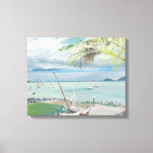 Airlie Strand Australien. 1998 Leinwanddruck