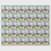 Airline LifeCoach Class Funny Geschenkpapier (Flach)