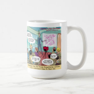 Airline LifeCoach Class Funny Kaffeetasse