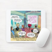 Airline LifeCoach Class Funny Mousepad (Mit Mouse)