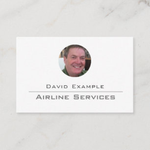 Airline Services Consultant. Luftfahrtindustrie Visitenkarte
