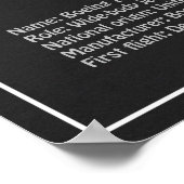 Airliner 787 - Flugzeugkonzept Zeichnend Pläne PD Poster (Ecke)