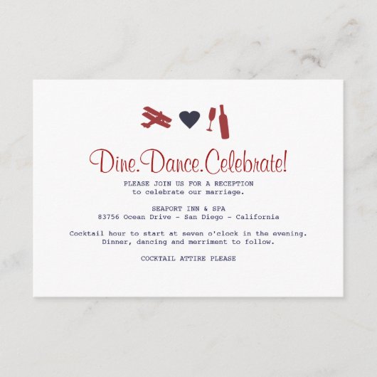 Airmail Empfang Card Begleitkarte (Vorderseite)