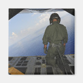 Airman beobachtet den Golf von Mexiko Magnet (Vorne)