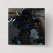 Airman passt die Augenspäne an Button (Vorderseite)