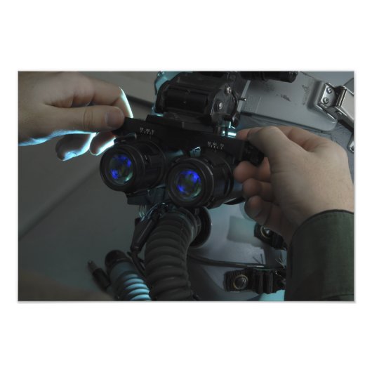 Airman passt die Augenspäne an Fotodruck (Vorne)