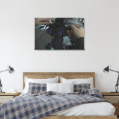 Airman passt die Augenspäne an Leinwanddruck (Insitu (Schlafzimmer))