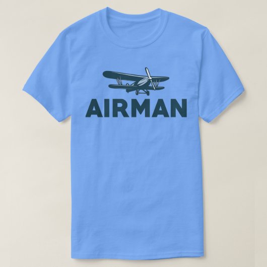 Airman Pilot Design  T-Shirt (Design vorne)