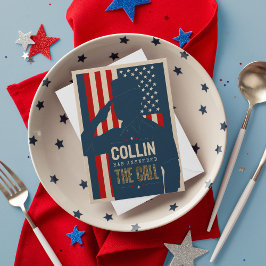 Airman Rustic Military geht weg vom Party Abarewel Einladung