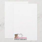 Airmans Schatz Briefpapier (Vorne/Hinten)