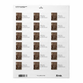 Airmen erhalten Bestellungen Adressaufkleber (Vorne)