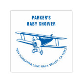 Airplane Babydusche Permastempel (Design)