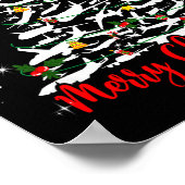 Airplane Christmas Tree Most Likely Lot Merry Chri Poster (Ecke)