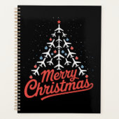 Airplane Christmas Tree Pilot Planer (Vorderseite)
