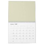 Airplane Christmas Tree Retro Pilot Flying Flight  Kalender (Jan 2027)